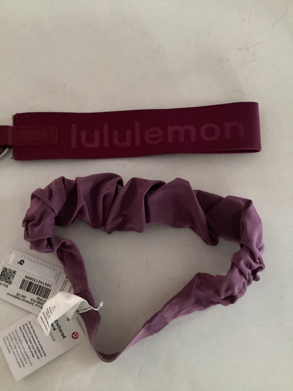 Lululemon Athletica Nulux Headband and Athletica Never Lost Key Chain Strap